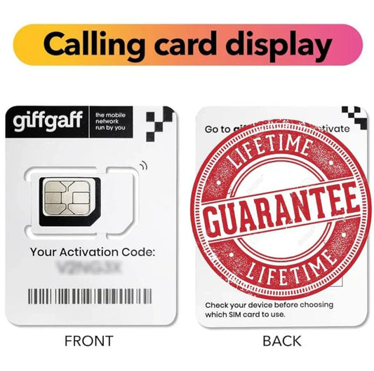 UK GiffGaff SIM